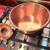 Bassine à confiture martelée main fabrication maison