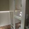 Aménagement de comble : isolation, velux, peinture, parquet, parois vitrée, porte coulissante, escalier. 