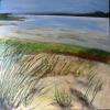 acrylique sur toile 80 x 80 cote d'opale