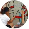 Atelier de création de décors en mosaique uniques et sur-mesure