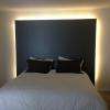 Tête de lit en placo avec éclairage led ATG