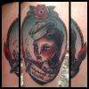 Tatouage réalisé par miss atomik 