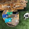 Attrape-Coeur pochettes nubuck 12€