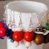 Boucles d'oreille en tagua