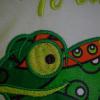 Tee-shirts de notre marque Ti lamp Ti lamp avec un caméléon brodé