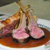 Carré d'agneau rôti à la fleur de Thym du restaurant Au Petit Marguery Rive Droite (75017 Paris)
