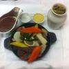 Le #Potaufeu traditionnel (Paleron, gite, queue de boeuf, os à moelle) du Petit Marguery - Restaurant cuisine bourgeoise et traditionnelle française à Paris