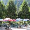 La terrasse de l'Auberge du Chiroulet
