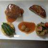 Tête de filet de veau Rossini aux raisins blancs, restaurant l'Auberge du Pressoir, Rhodon (41290)