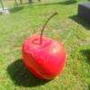 Une cerise en déco...le patron dit que c'est une pomme ?