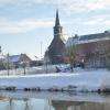 Aulnoye Aymeries sous la neige