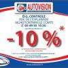 Remise de 10% sur présentation du bon avant le Contrôle Technique automobile .