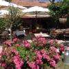 Terrasse fleurie