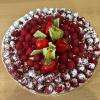 Tarte aux framboises 
