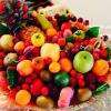 Panière de fruits frais