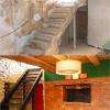 Création d'un escalier plus épuré, pour une salle de billard authentique (traitement des murs d'origine)
