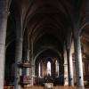 L'intérieur de la collégiale St Nicolas