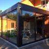 Pergola bioclimatique en aluminium modulable - type véranda