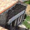 Rénovation d'une ferme, linteaux, toiture, renforcements des murs