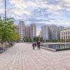 Villeurbanne gratte-ciel. Belles vues en perspective.