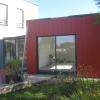 Extension bois, vêture métallique, sur maison bois, Plurien