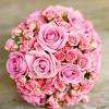 Bouquet rond, fleuriste Beaumont Fleurs