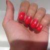 Gainage gel sur ongles naturels