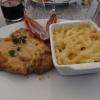 rôti de porc à la moutarde - gratin de macaronis