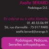 Axelle Berard, podologue DE, Paris 17