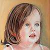 Clara: huile sur toile