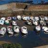 le port des pêcheurs à marée  basse