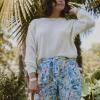 Pantalon tissu fluide