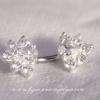 piercing en argent pour nombril.