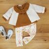 Ensemble bébé fille créé et cousu près de Lyon par Bilboquet.
Mode enfant Made in France