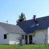 Maison structure bois et isolation laine de cellulose, parois très isolées de qualité passive.