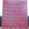 La carte des desserts