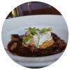Oeuf meurette, une des spécialités du Bistrot de Paris