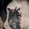 coeur par stephane bueno tatoueur studio black corner tattoo valence