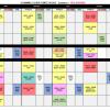 Planning cours co sept2018