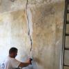 Réparation des supports avant mise en peinture 