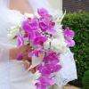 Bouquet mariée retombant