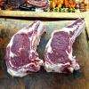 Cote de boeuf race Limousine ou Blonde d'Aquitaineà à la Boucherie Charcuterie Jarry à St Jean d'Angély (17400)