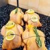 Poulets à rôtir au citron ou au romarin, Boucherie de la Sourderie, Montigny le Bretonneux (78180)