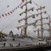 Fête des vieux grééments tous les 4 ans , là c'est en 2008 , le Cisne Branco , le bateau école Brésilien , un des grands rassemblements de vieux grééments qui aura liue en juillet 2016 