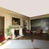 l'une des 12 pièces du Château , le salon Vernet