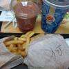 Long King + smoothie fraise banane