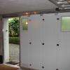 Installation de porte de garage coulissante