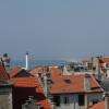 Vue du Radisson : le phare et les plages d'Anglet