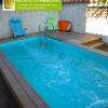 Création d'une piscine en site complexe