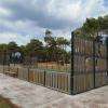 Le terrain football/basket ball
